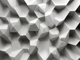 Obraz premium A pure white background featuring subtle, embossed geometric patterns