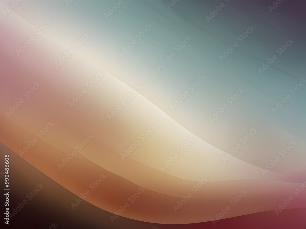 Poster a soft gradient background transitioning smoothly