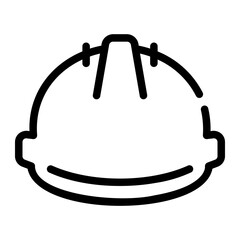 helmet Line Icon
