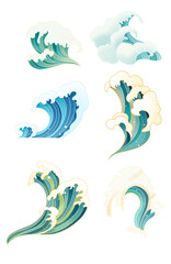 background with sea shells