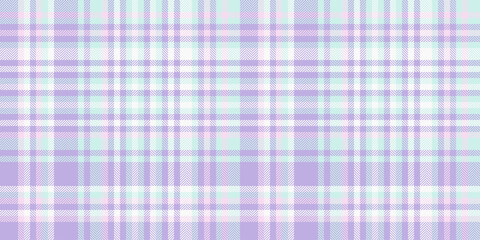 Graph plaid fabric vector, post seamless pattern textile. Online check texture tartan background in light and white colors.