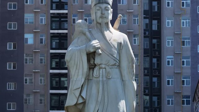 state of taoist priest lv dongbin out of stadium