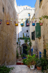 Fototapeta premium Matera in Puglia, Italy, Cityscape