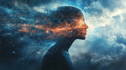 Cosmic Dreams: A Person Merging with the Universe