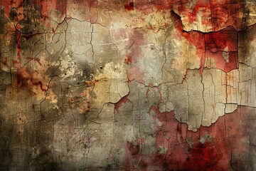 Photo of Toned grungy old plaster surface. Background texture for backdrops or mapping