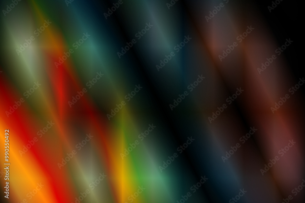 Poster modern abstract high speed movement. dynamic motion light trails on dark background. futuristic digi
