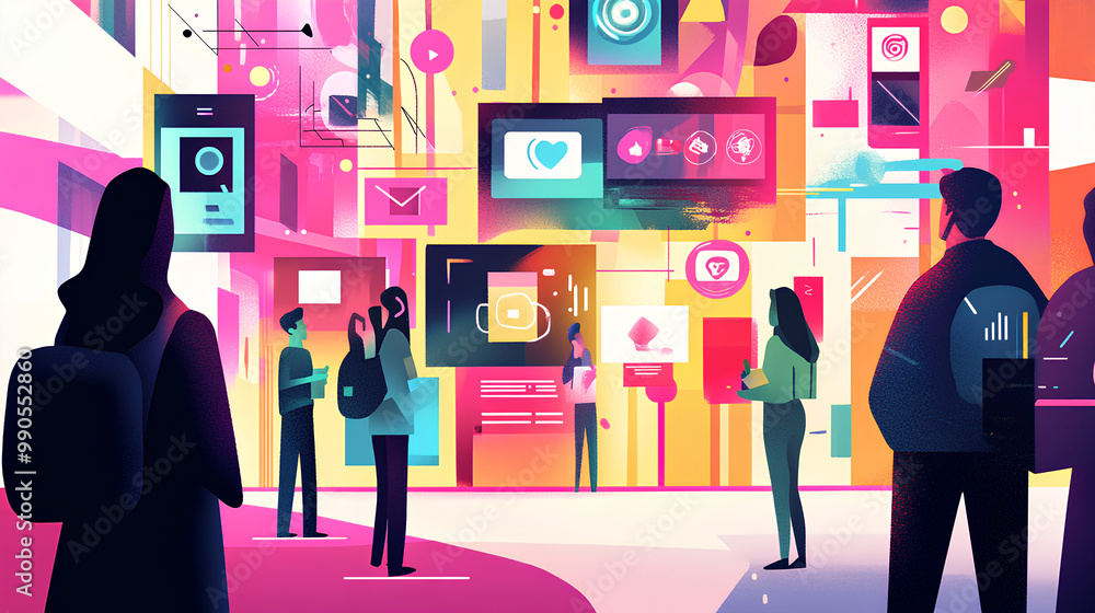 Aufkleber user-generated content campaigns, user-generated content campaigns with an image showing brands enco
