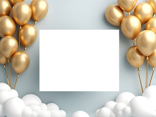 Birthday or holiday celebration card.