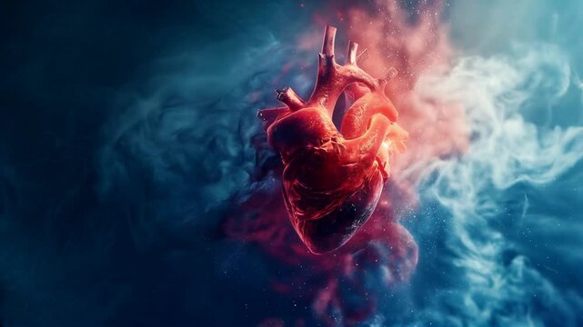 Conceptual Visualization of a Heart Attack
