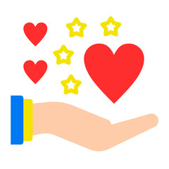 Vector Design Give Icon Style