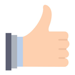 Vector Design Thumbs Up Icon Style