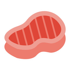 Vector Design Meat Icon Style