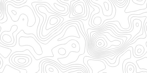 Abstract Topography map crave white wave doodle line topo map diagram relief line grid topo mountain background. geometric Line topography map contour background.	
