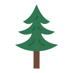 Vector Design Pine Tree Icon Style