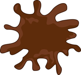 Chocolate Sauce Splash