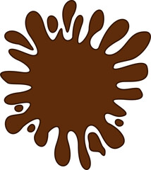 Obraz premium Chocolate Sauce Splash