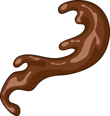 Chocolate Sauce Splash