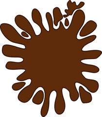 Chocolate Sauce Splash