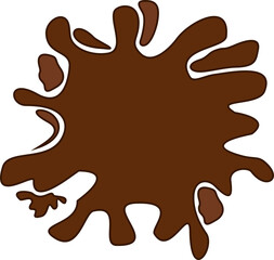 Chocolate Sauce Splash