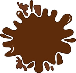 Chocolate Sauce Splash