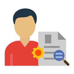 Vector Design Primary Market Icon Style