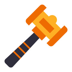 Vector Design Gavel Icon Style