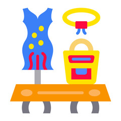 Vector Design Visual Merchandising Icon Style