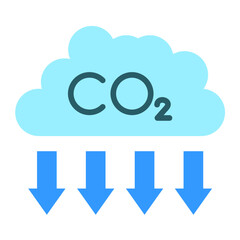 Vector Design Co2 Extraction Icon Style