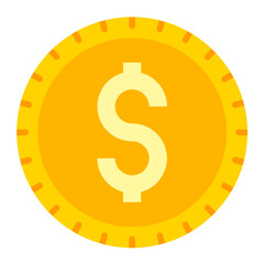 Vector Design Dollar Icon Style