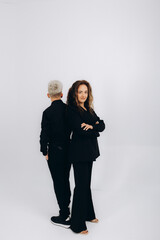 portrait on a poster of a couple of social dances