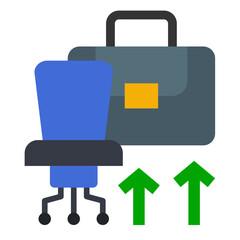 Vector Design Job Position Icon Style