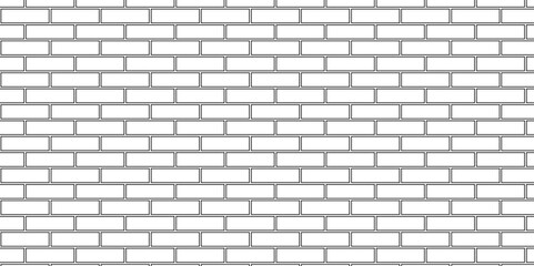 Obraz premium White brick blank home wall texture copy for space panorama white block floor, bathroom, road constraction tile. white brick wall used for background. 