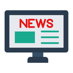 Breaking News Icon Style