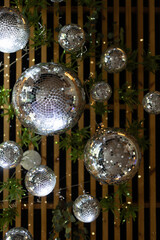 disco ball in decor