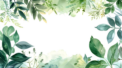 Minimalist Frame Background watercolor