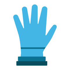 Exam Gloves Icon Style