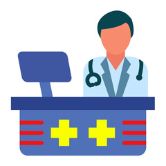 Doctor Office Icon Style