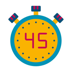 Half Time Icon Style