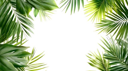 Tropical Leaf Frame