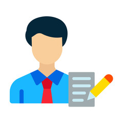 Copywriter Icon Style