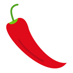 Chilli Pepper Icon Style