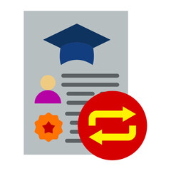 Course Transfer Icon Style