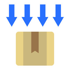 Parcel In Icon Style