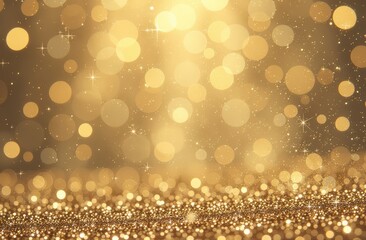 gold bokeh abstract background defocused lights