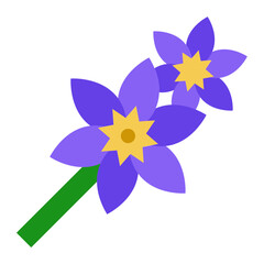 Delphinium Icon Style