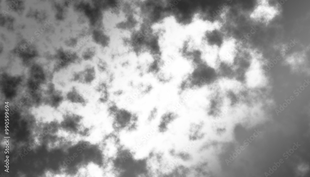 Leinwandbilder Black smoke steam isolated transparent background. Fog and mist effect for text or space. Overlay with transparent background