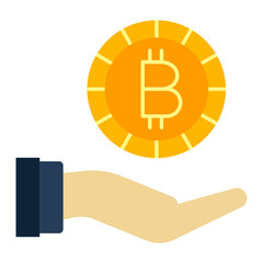 Initial Coin Offering Icon Style