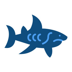 Shark Icon Style