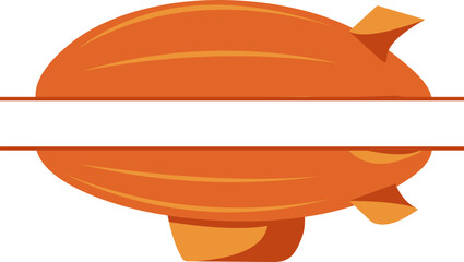 Zeppelin Hot Air Balloon Banner © Luna