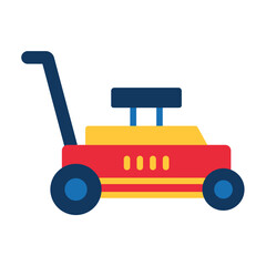 Lawn Mower Icon Style